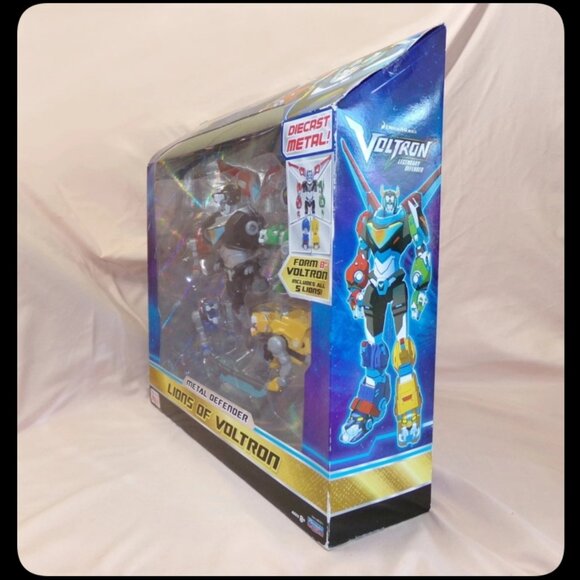VOLTRON LEGENDARY METAL DEFENDER SET-New-Diecast-Dreamworks-2017-SDCC-FAST SHIP - Picture 4 of 13